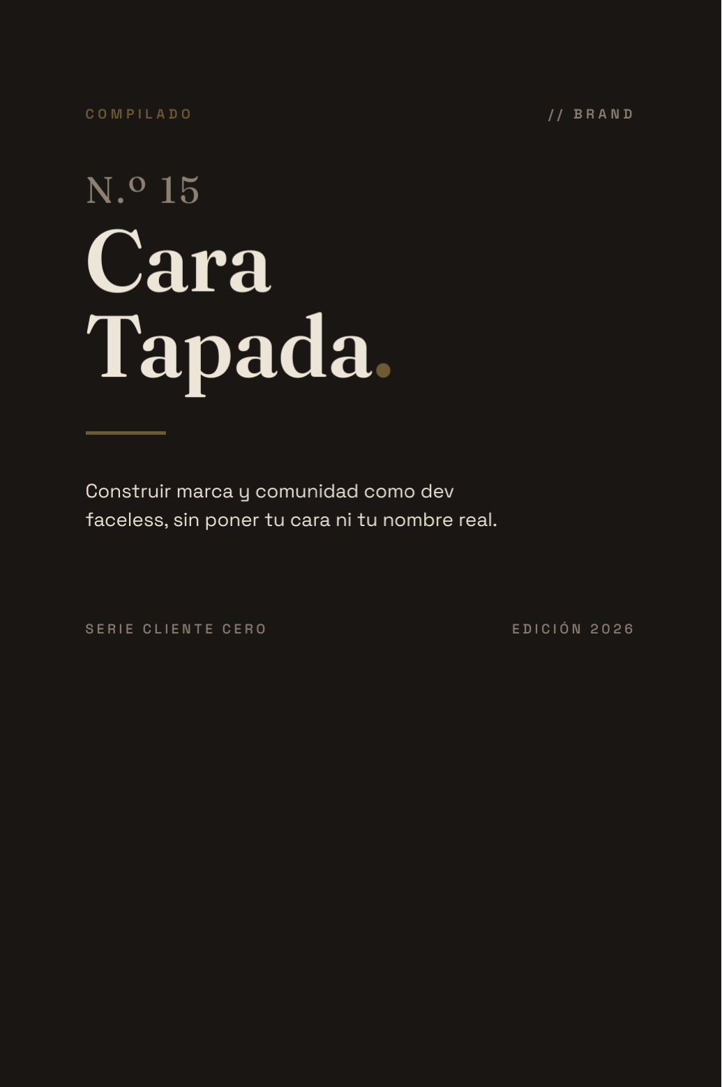 Cara Tapada