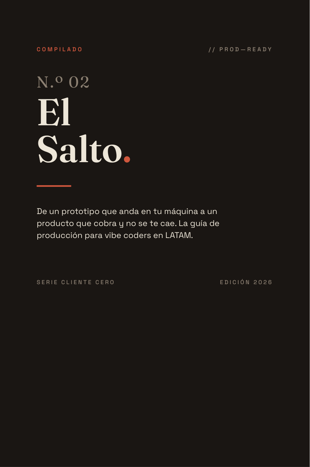 Portada de El Salto