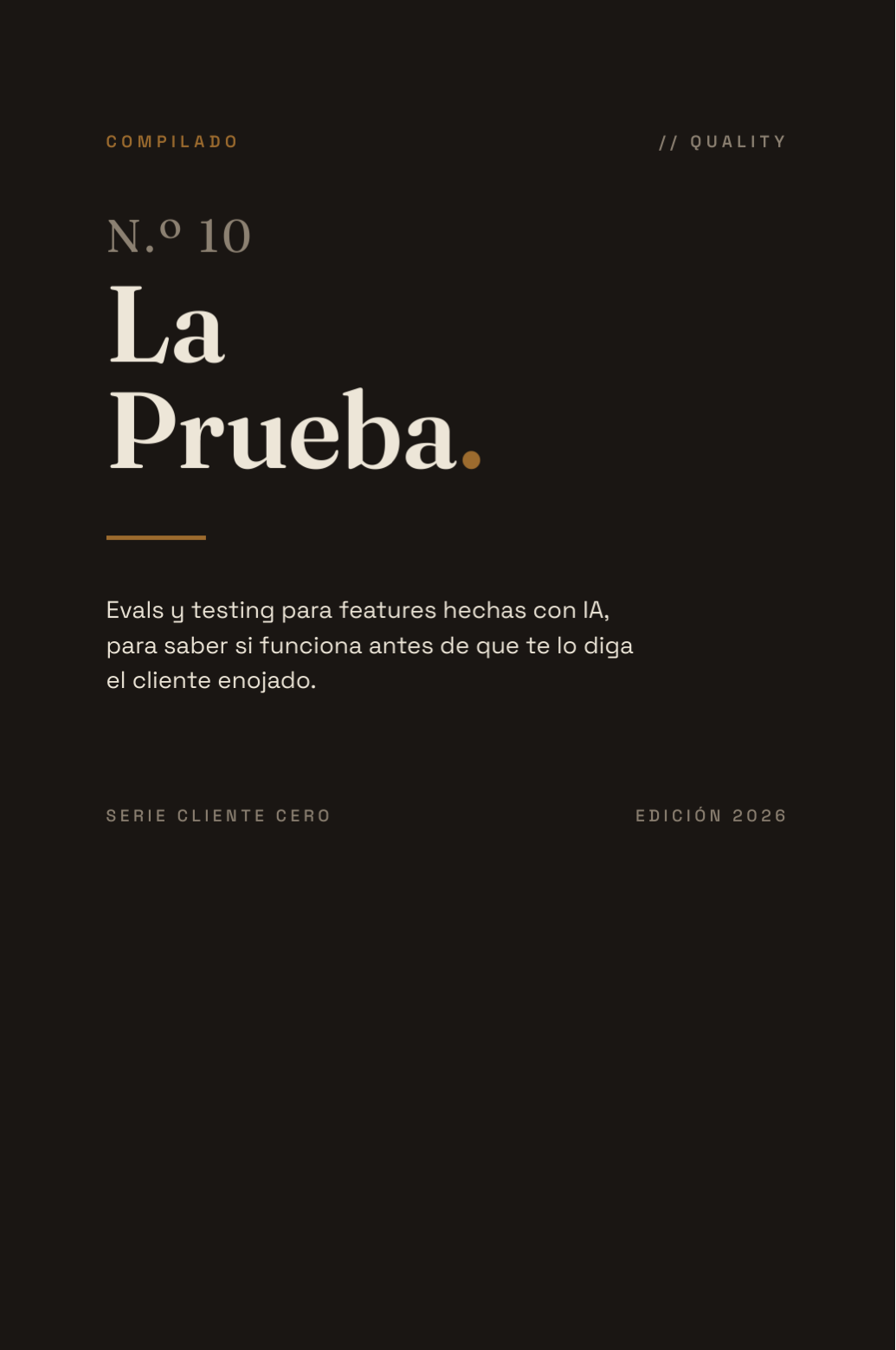 La Prueba